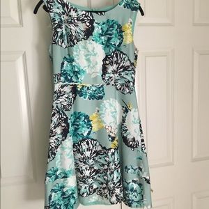JCrew Aquatic Floral Dress